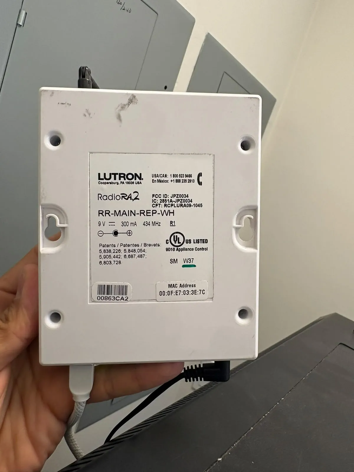 Lutron control module